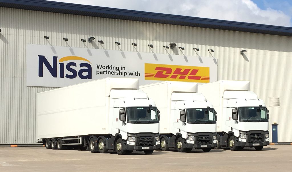 DHL 3trucks