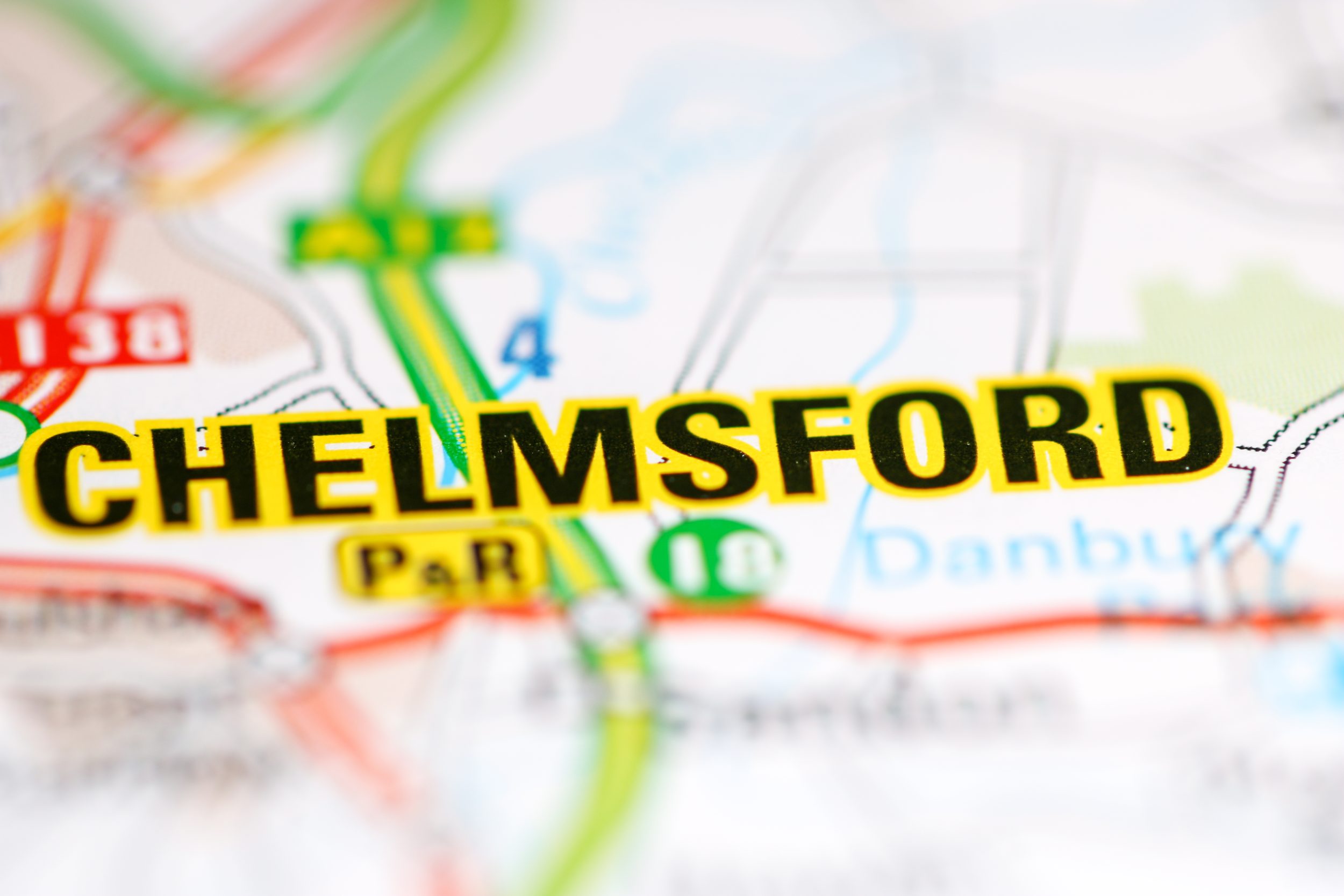Chelmsford.,United,Kingdom,On,A,Geography,Map