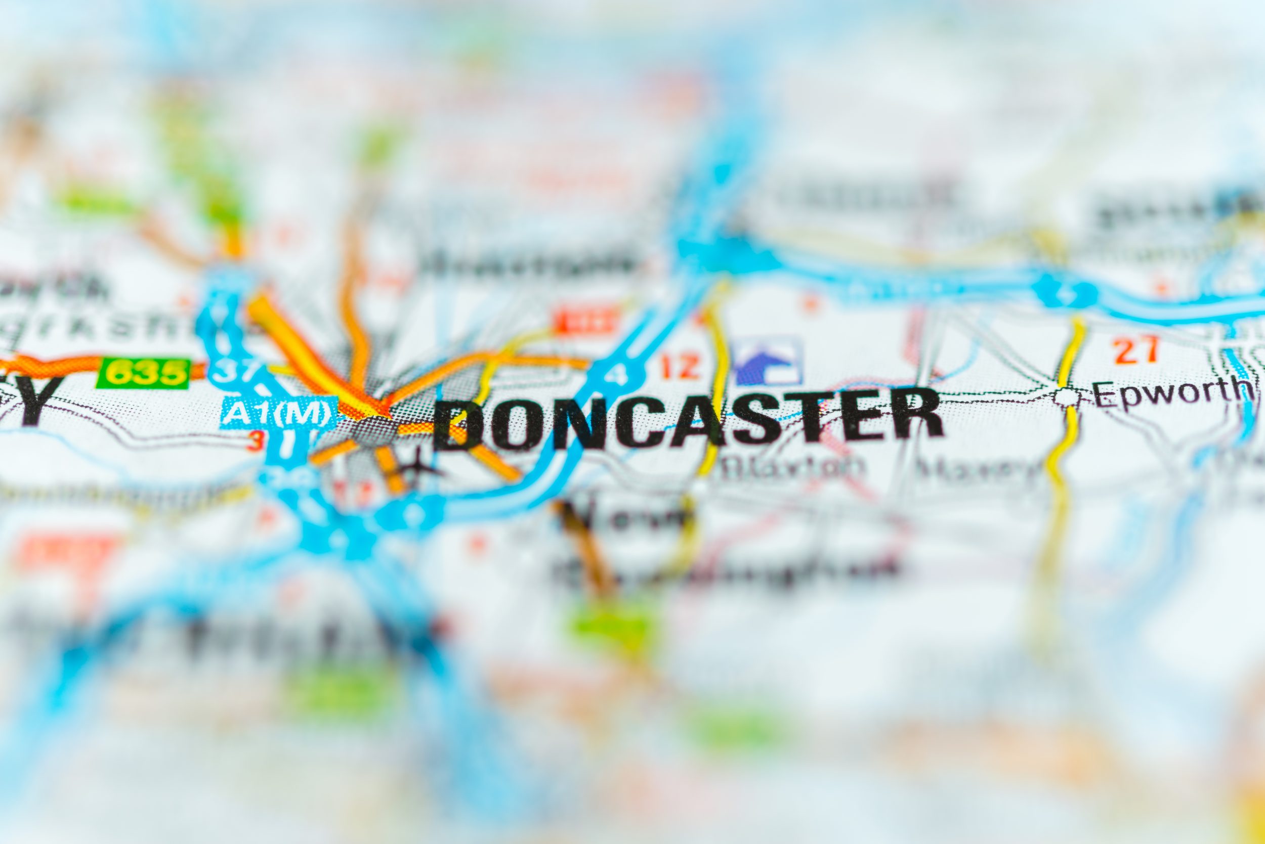 Doncaster,On,Map.