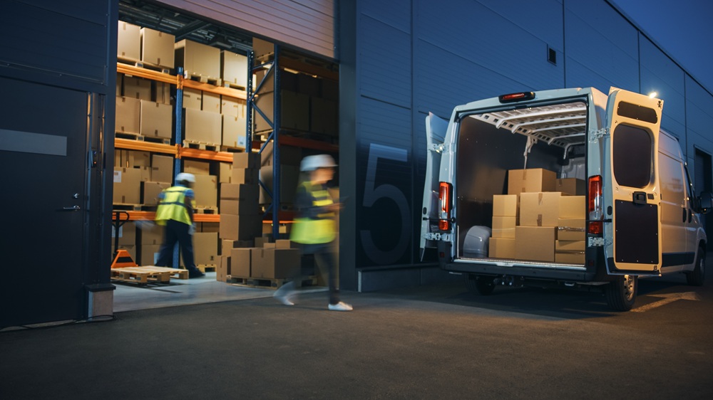 Outside,Of,Logistics,Distributions,Warehouse,Diverse,Team,Of,Workers,Loading